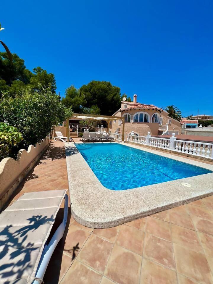 Relaxdiversion En Villa Piscina Bbq Y Cocina Ext Calpe Exteriör bild