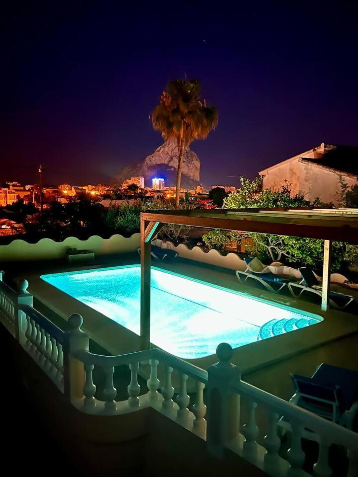 Relaxdiversion En Villa Piscina Bbq Y Cocina Ext Calpe Exteriör bild