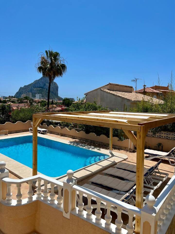 Relaxdiversion En Villa Piscina Bbq Y Cocina Ext Calpe Exteriör bild